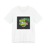 Holy Smoke Graphic Tee — Green Cannabis Leaf Design