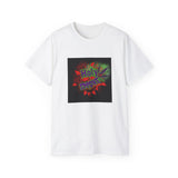 Holy Smoke Graphic Tee — Retro Cannabis Leaf Design